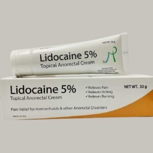 Lidocaine for piles and itchy bottom 5%