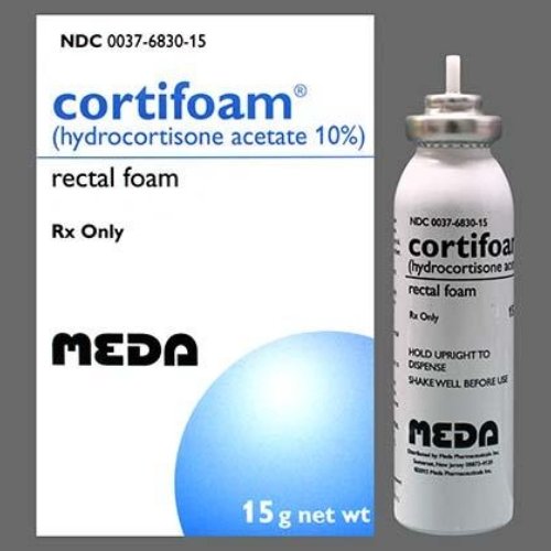 Hydrocortisone rectal foam Hydrocortisone rectal foam