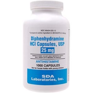Diphenhydramine 25mg