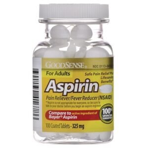 Aspirin for pain relief