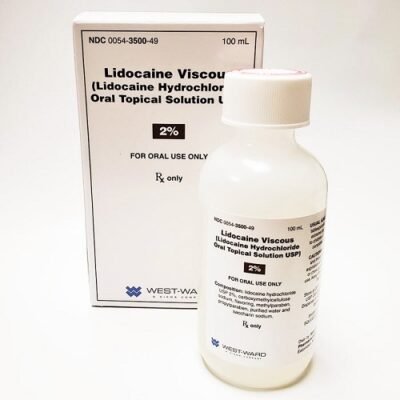 Lidocaine for mouth and throat